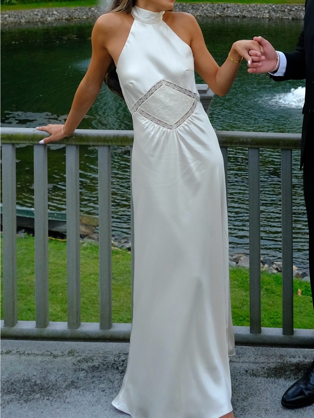 Steve Madden Emmalie Dress in Antique White